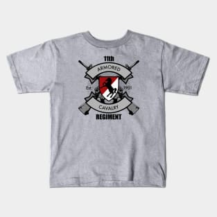 11th Armored Cavalry Regiment Kids T-Shirt